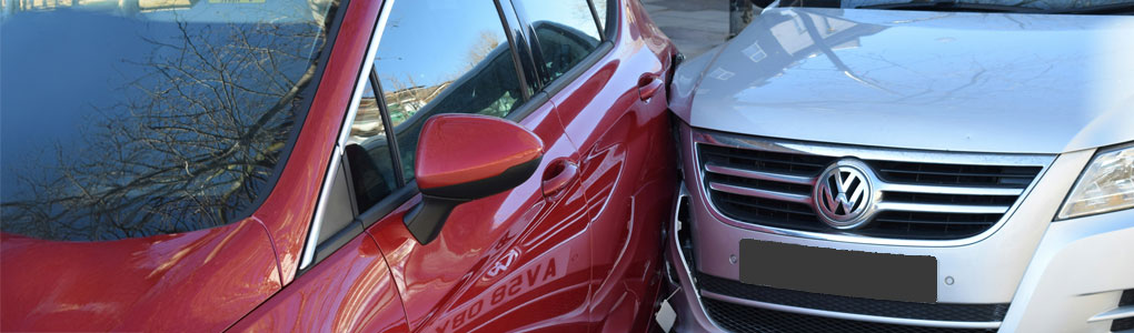 Two lease cars in a crash.